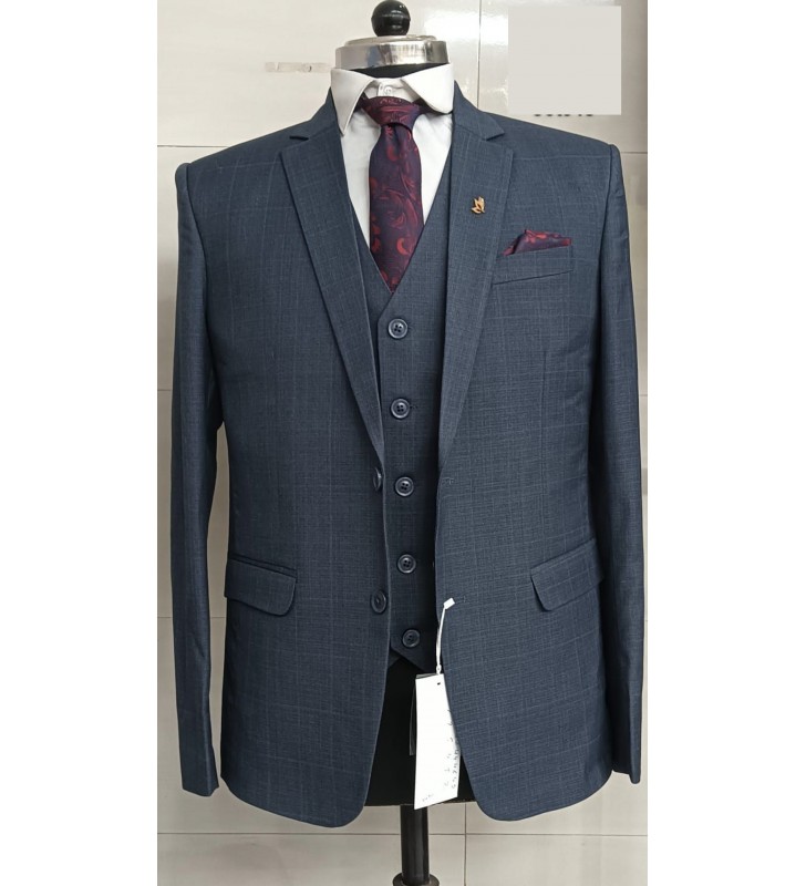 Men's Five Piece Suit (Checks)