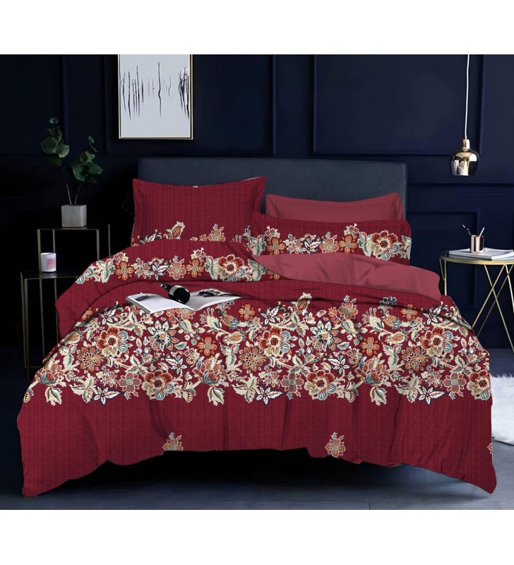 Blessing 4 PCs Comforter Set Design - 07