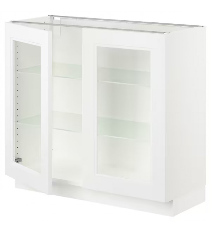 SEKTION Base Cabinet With 2 Glass Doors