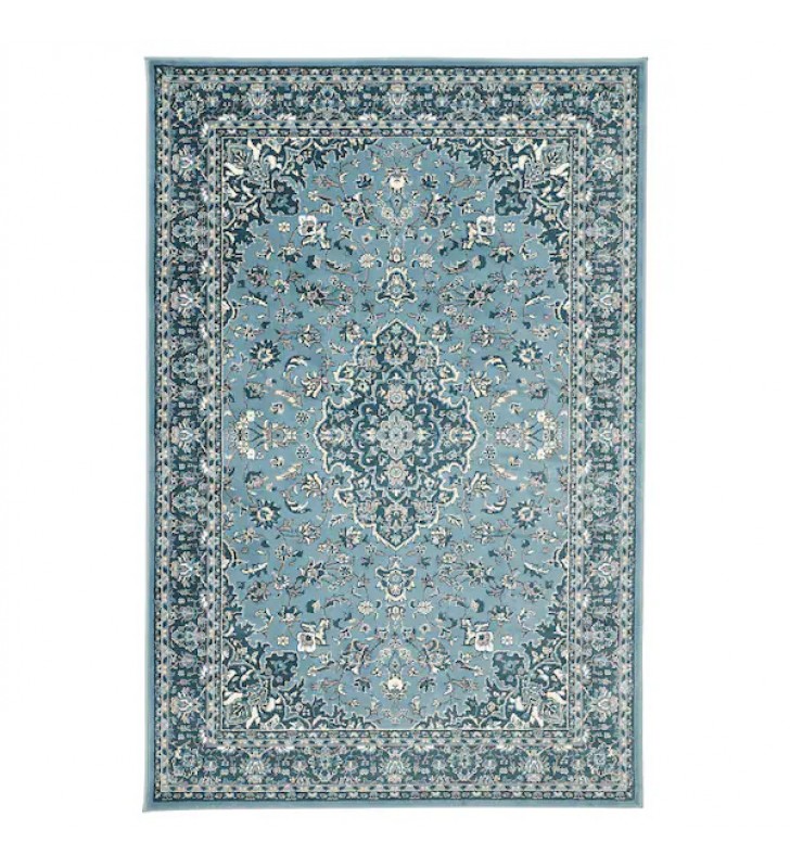 VEDBAK Rug, Low Pile, Blue