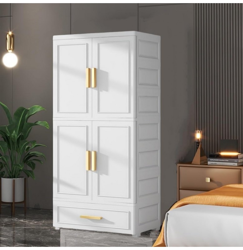 Free Standing Closet Clothes Organizer for Bedroom